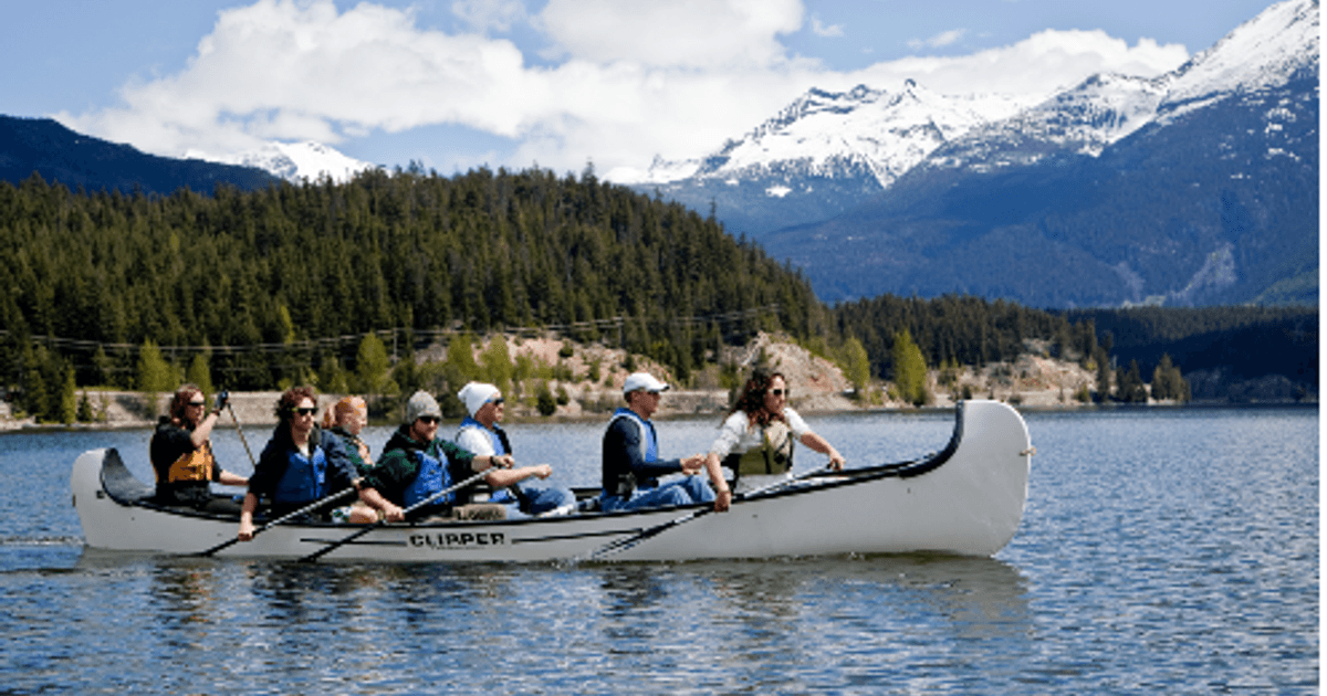 Alta Lake Voyageur Canoe Tour Whistler Platinum