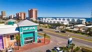 Beach shops within walking distance