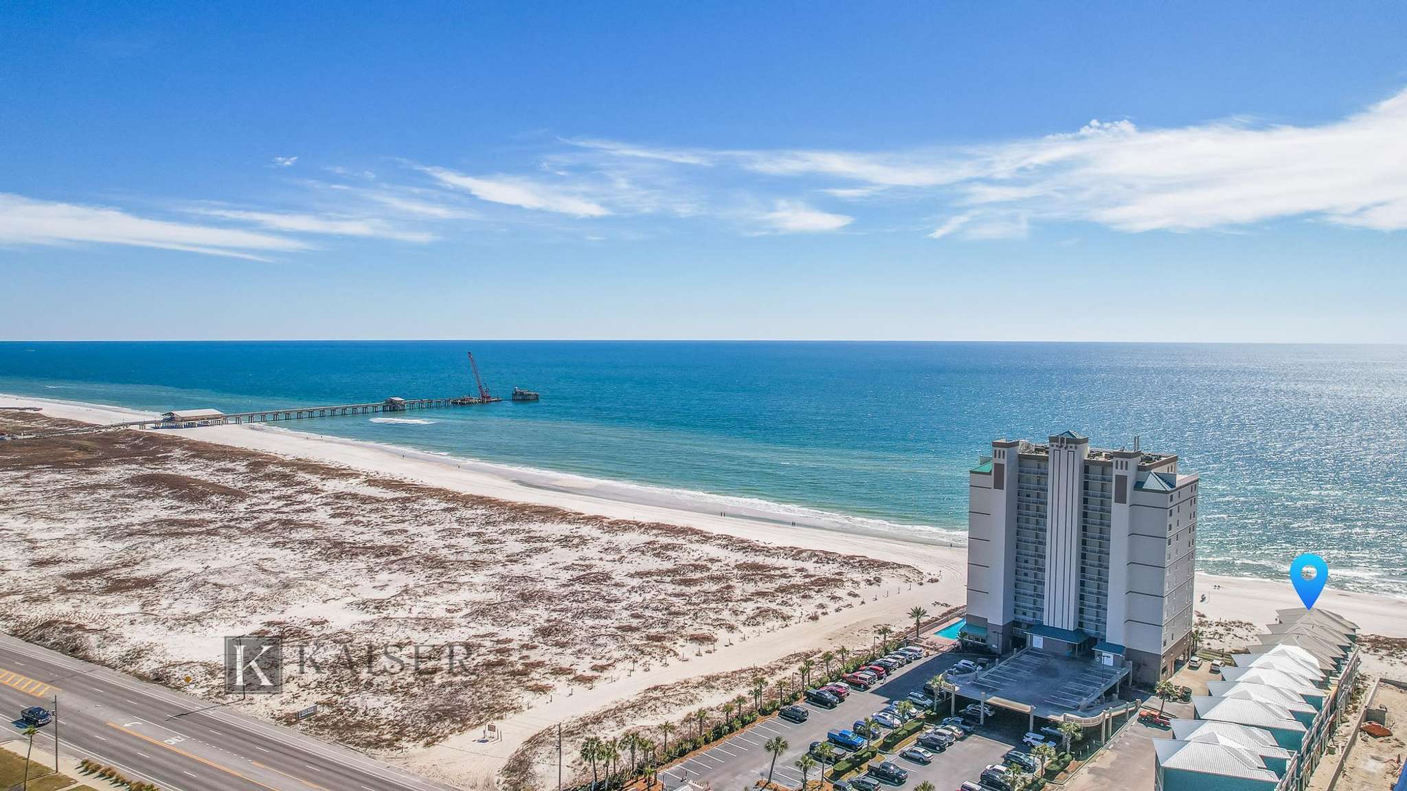 East Beach Aerial View