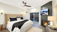The master bedroom in the A suite is just off the common area by the custom bar. It features a king bed, custom nightstands and dresser (not yet pictured), a private balcony,...