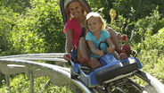 Go for an exciting ride on PCMR's mountain coaster or Alpine Slide!