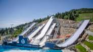 Utah Olympic Park hosts the Flying Ace Allstars Freestyle Shows and offers ski and snowboard freestyle pool lessons to make the summer even more exciting!