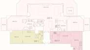 Floorplan of the penthouse