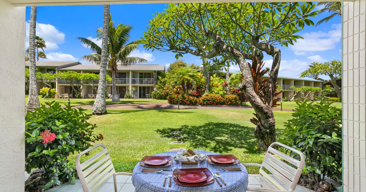 Napili Shores C116 Garden View Maui Vacation Rentals Maui Paradise