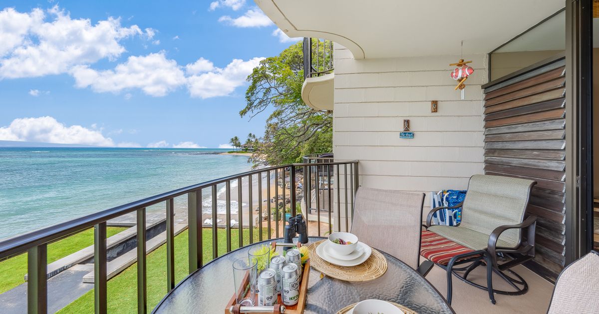 Kahana Reef 221 Near Lahaina Maui Paradise Properties Maui Paradise