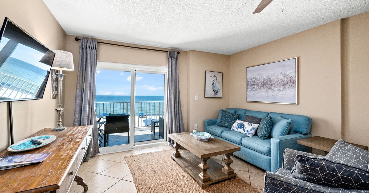 Westwind Gulf Front 1 Bedroom w/ Hall Bunks Elite Vacation Rentals