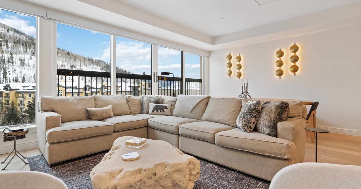 Lionshead Condo 3 Bedroom Platinum with A/C 508 Vail Butler