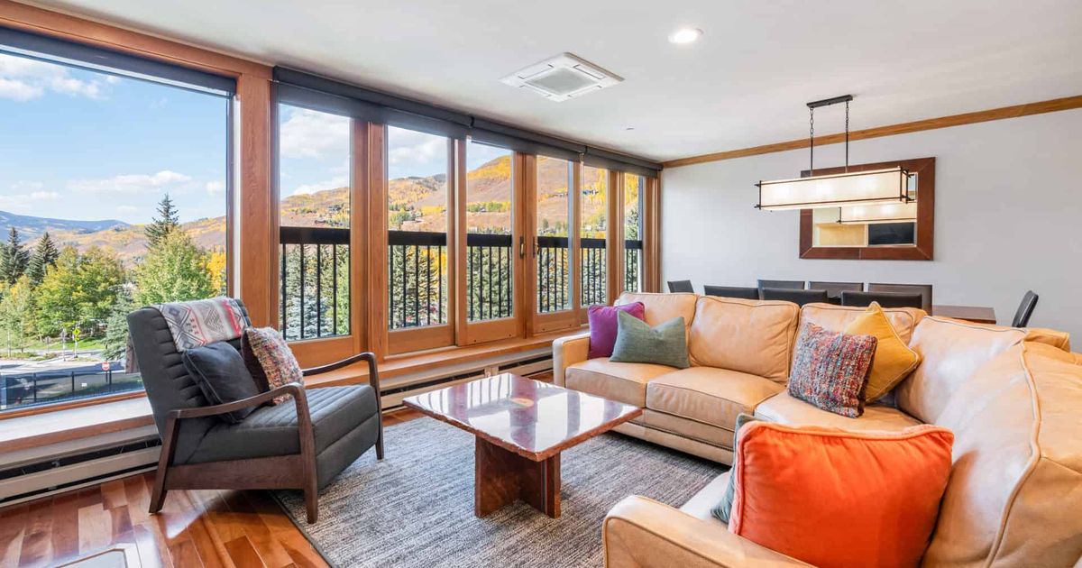 Lionshead Condo 3 Bedroom Platinum with A/C 315 Vail Butler