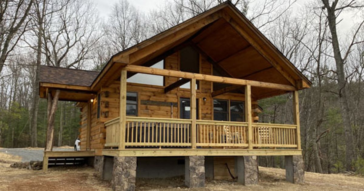 George-ous Grandview - Lydia Mountain Lodge & Log Cabin