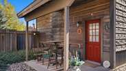 back patio area for seasonal outdoor living