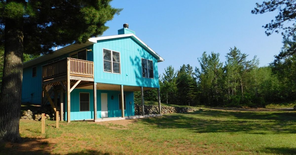 Vacation Rental on Acreage with walking trails in Barnes, WI North