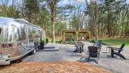 Outdoor spaces with firepit