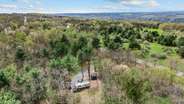 Drone image of the site