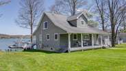View of the house from the side yard
