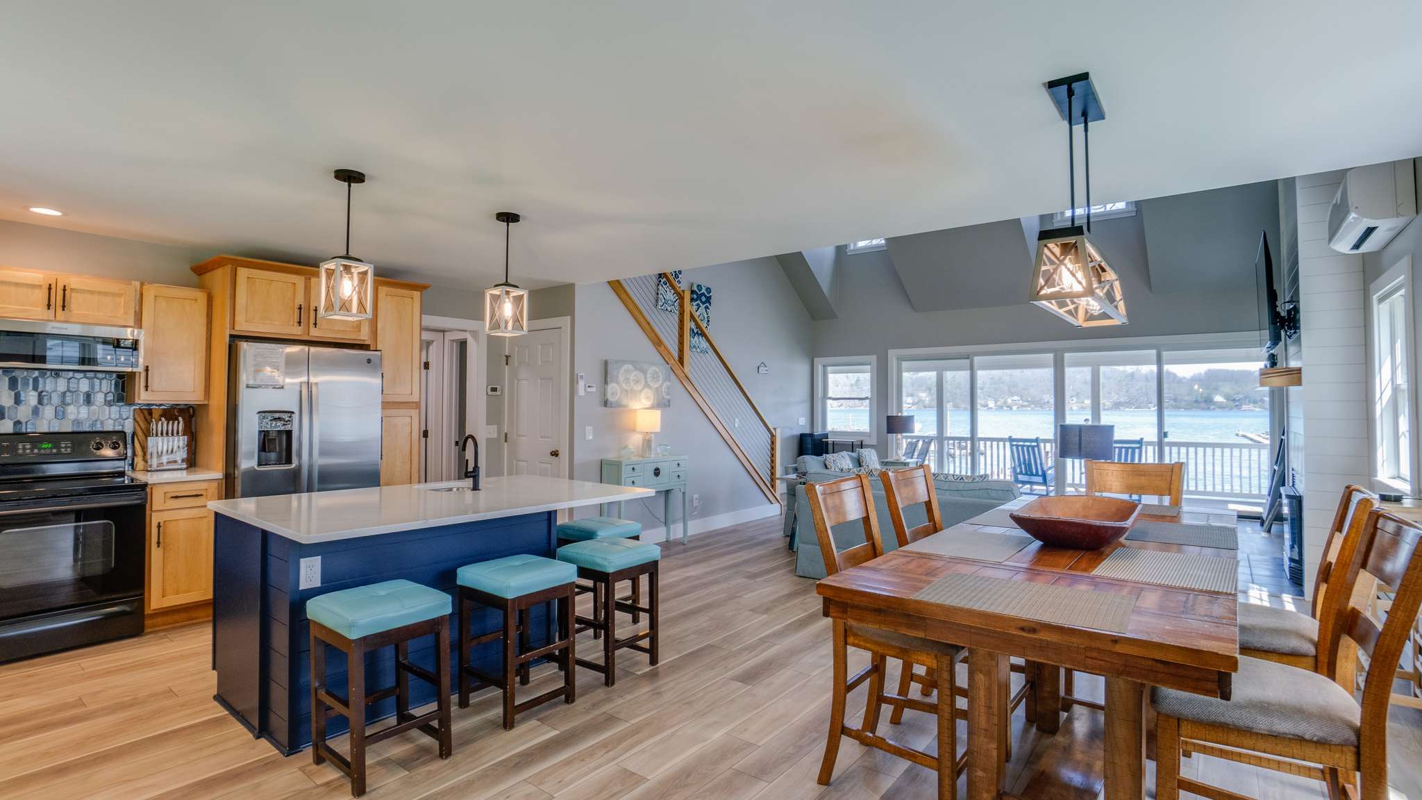 Kitchen and dining space