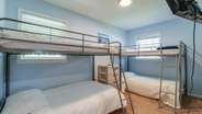 Bedroom 2 with 2 sets of Twin bunks