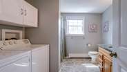 Second floor full bath/laundry