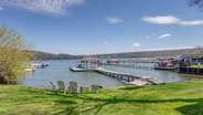 Lakefront and dock