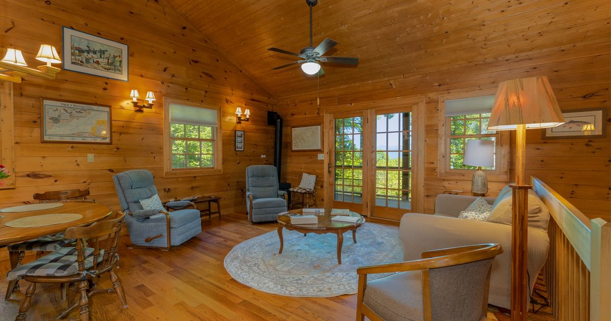 Private Vacation Rental Near Brevard, NC with Views White Squirrel