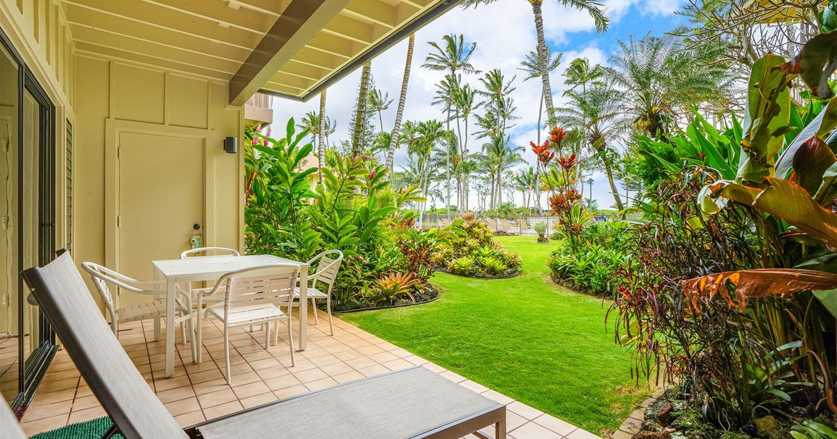 Lae Nani 215, Kauai vacation condo, Kauai vacation rental Blue Jade