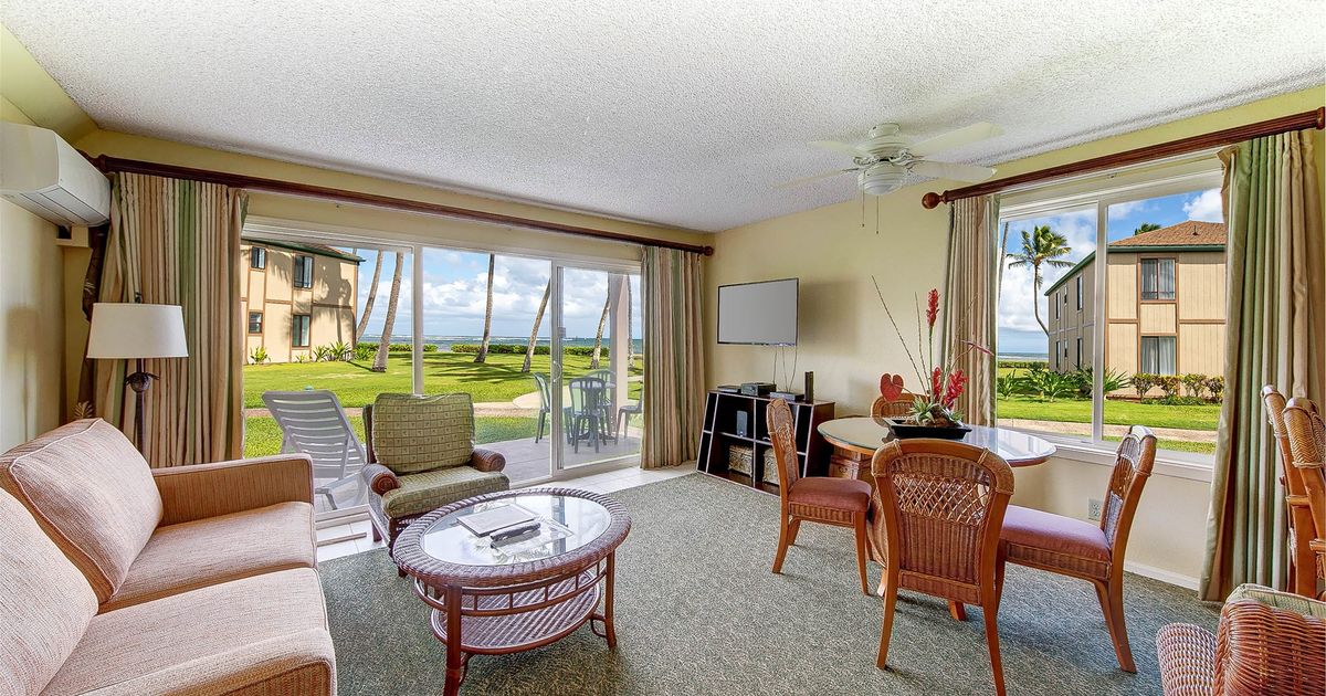 2 bedroom condo at Pono Kai Resort in Kauai, Hawaii. Pohaku Vacation