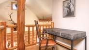Desk space on upstairs landing
