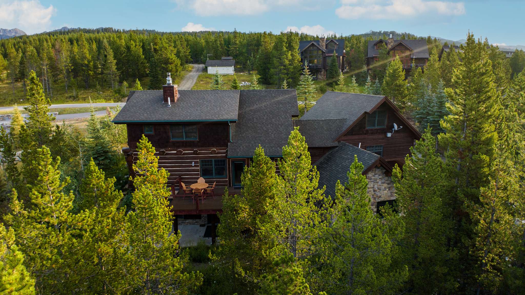 Back of Elk Lodge
