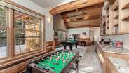 Brand new foosball table downstairs