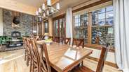 Formal dining area 