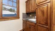 Pantry area in laundry room off kitchen