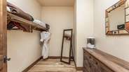 Primary suite walk-in closet