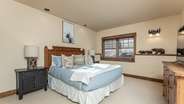 King suite on lower level
