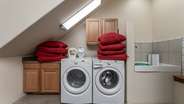 Extra washer & dryer in garage