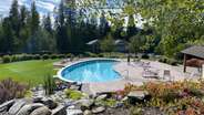 Just a short walk to the Outdoor Pool Area
