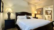 Master Bedroom has a King bed