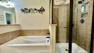 Shower and bathtub 